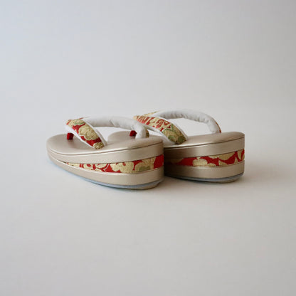 草履バッグセット「輪奈織 - 桜 rd」やまざき