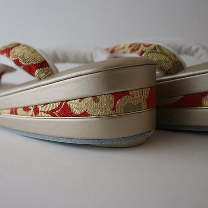 草履バッグセット「輪奈織 - 桜 rd」やまざき