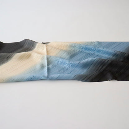 帯揚げ「意匠斜段暈し - ch.bl」和小物さくら