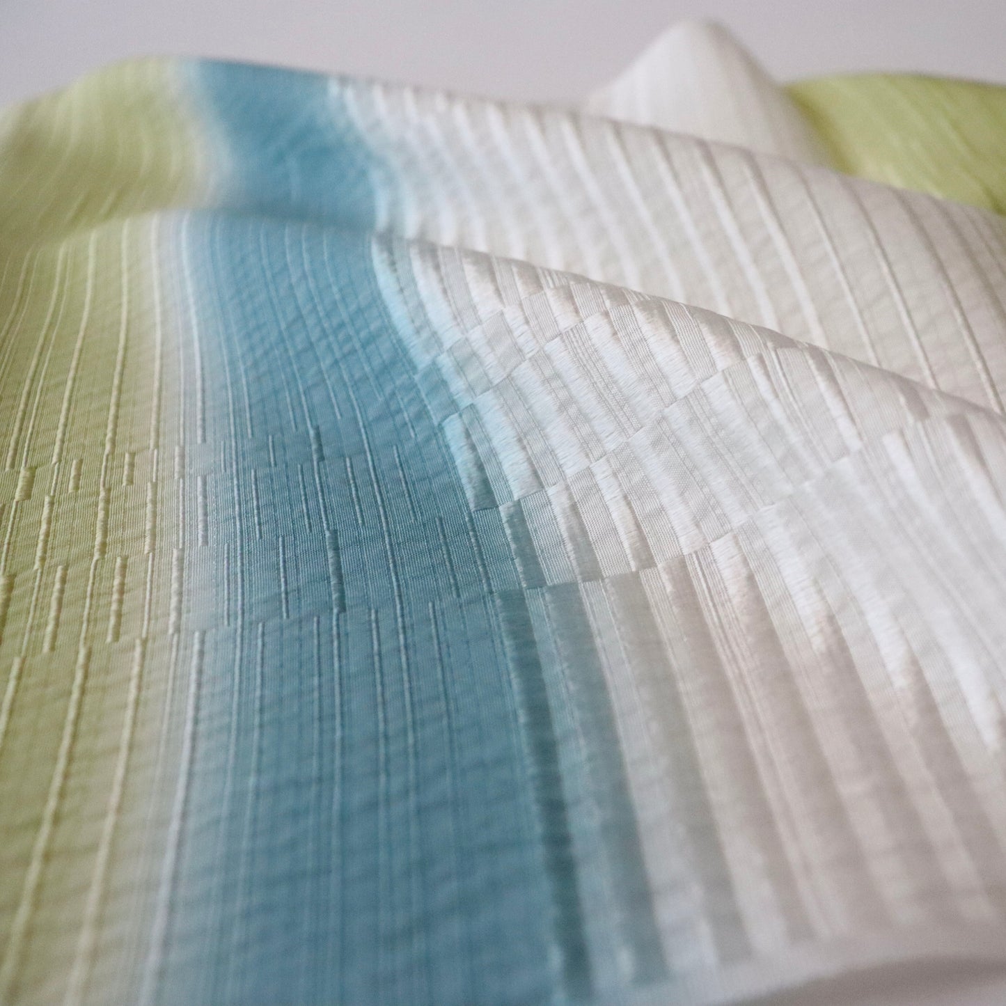 帯揚げ「意匠横段暈し - bl.gr」和小物さくら