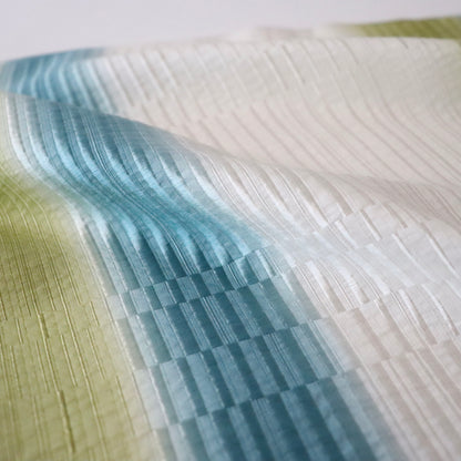 帯揚げ「意匠横段暈し - bl.gr」和小物さくら