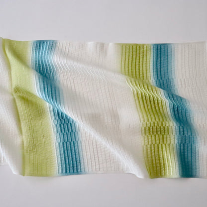 帯揚げ「意匠横段暈し - bl.gr」和小物さくら