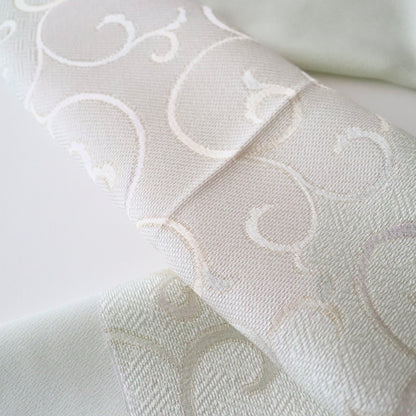 帯揚げ「小判取紗綾形唐草 - lt.g」和小物さくら