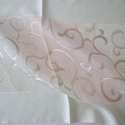 帯揚げ「小判取紗綾形唐草 - lt.g」和小物さくら