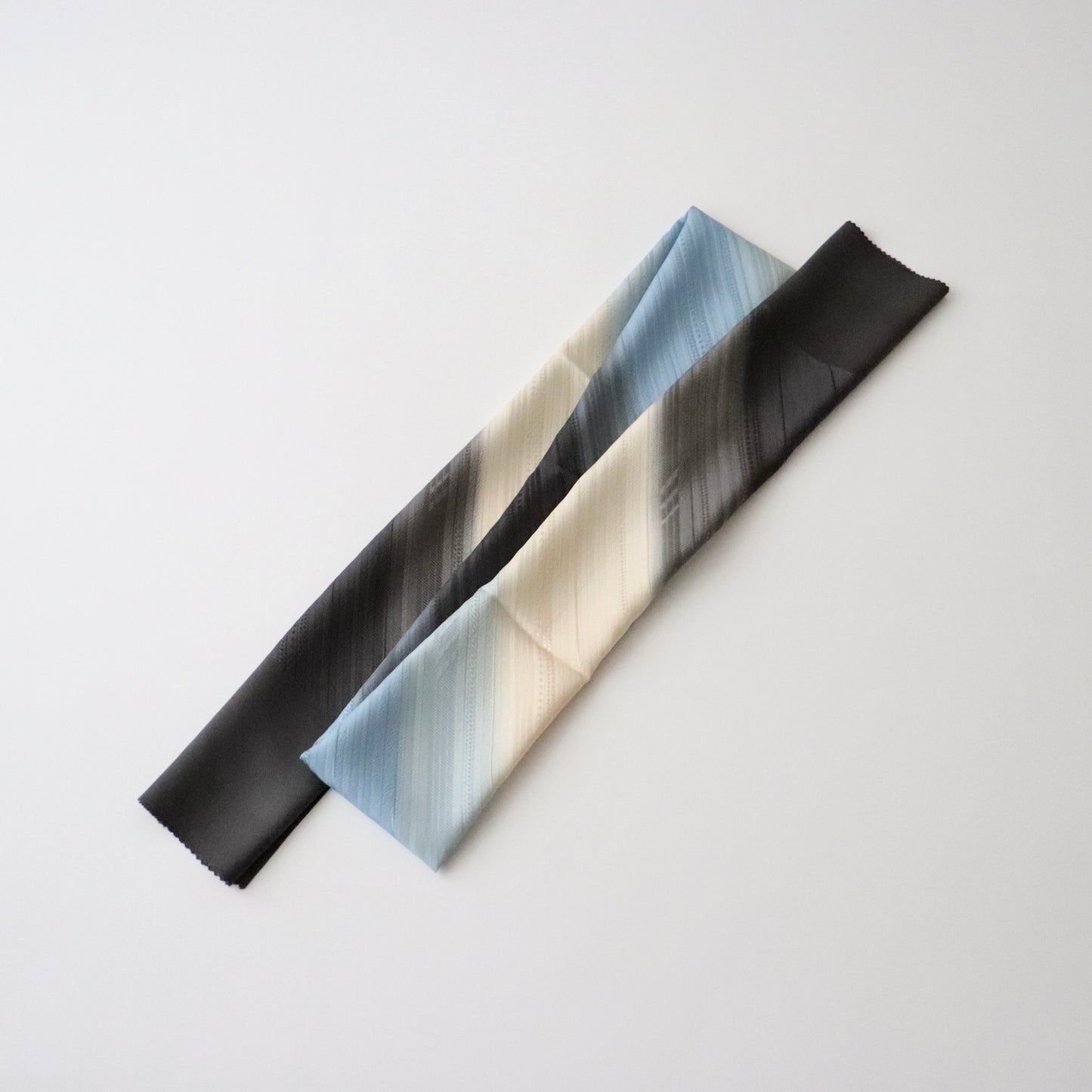 帯揚げ「意匠斜段暈し - ch.bl」和小物さくら