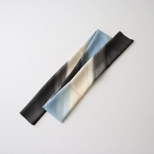 帯揚げ「意匠斜段暈し - ch.bl」和小物さくら