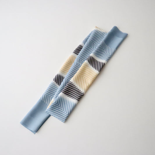 帯揚げ「斜取三色 - nv.g」和小物さくら