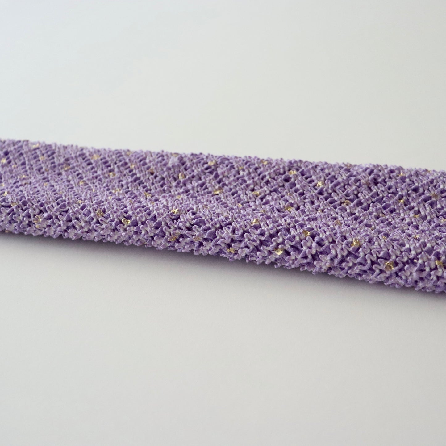 絞染帯揚げ「金散 - 藤紫」大原商店