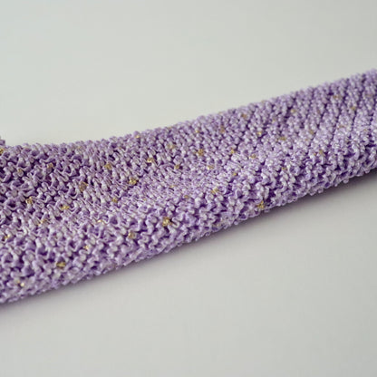 絞染帯揚げ「金散 - 藤紫」大原商店