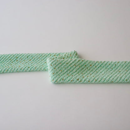 絞染帯揚げ「金散 - 白藍」大原商店