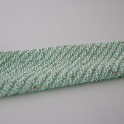 絞染帯揚げ「金散 - 白藍」大原商店