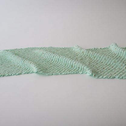 絞染帯揚げ「金散 - 白藍」大原商店