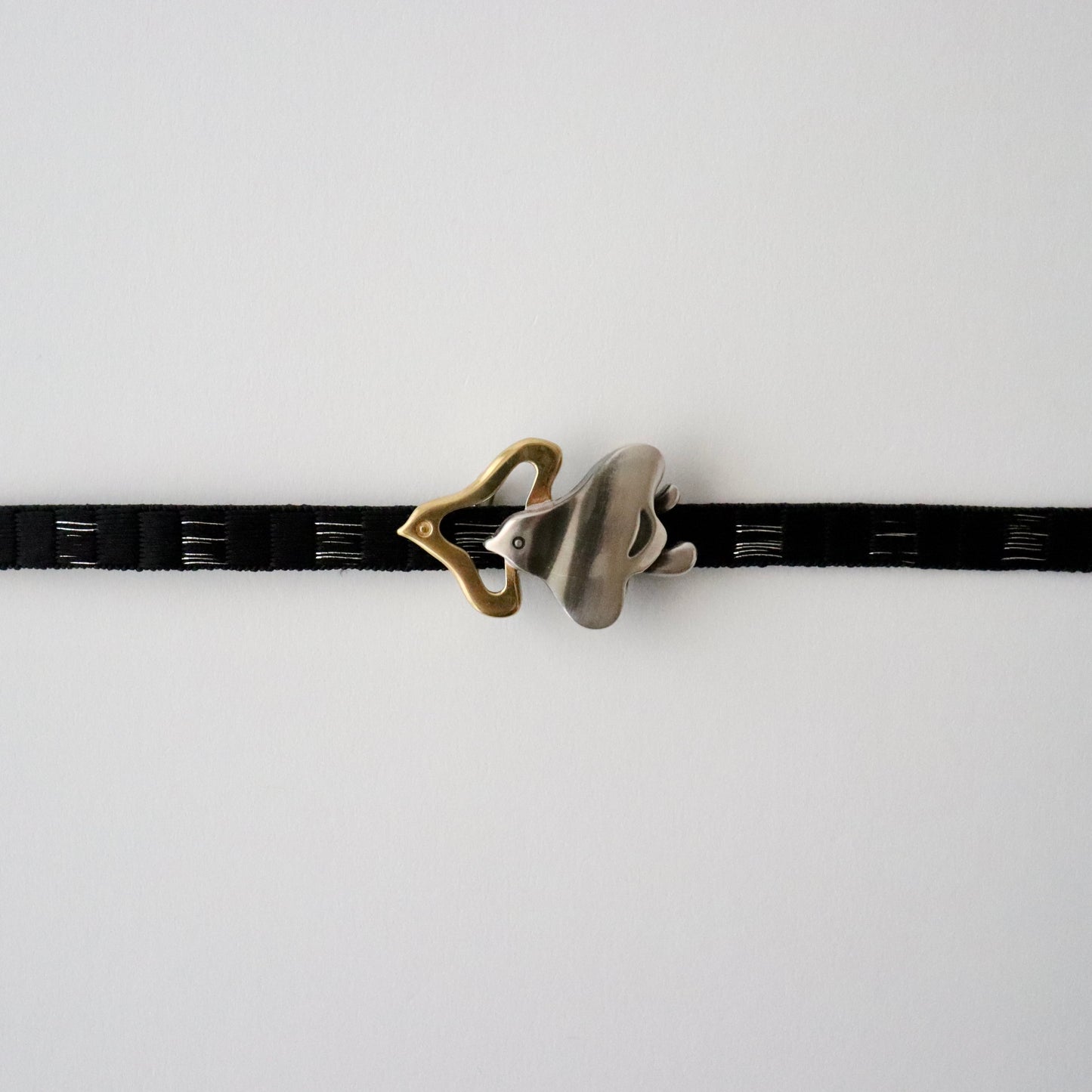 帯留「千鳥」大原商店