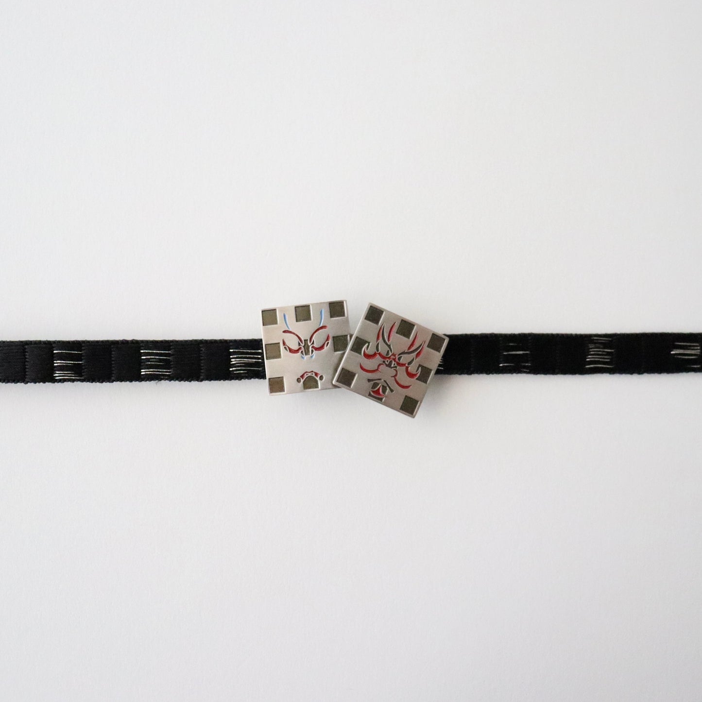 帯留「隈取」大原商店