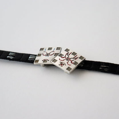 帯留「隈取」大原商店