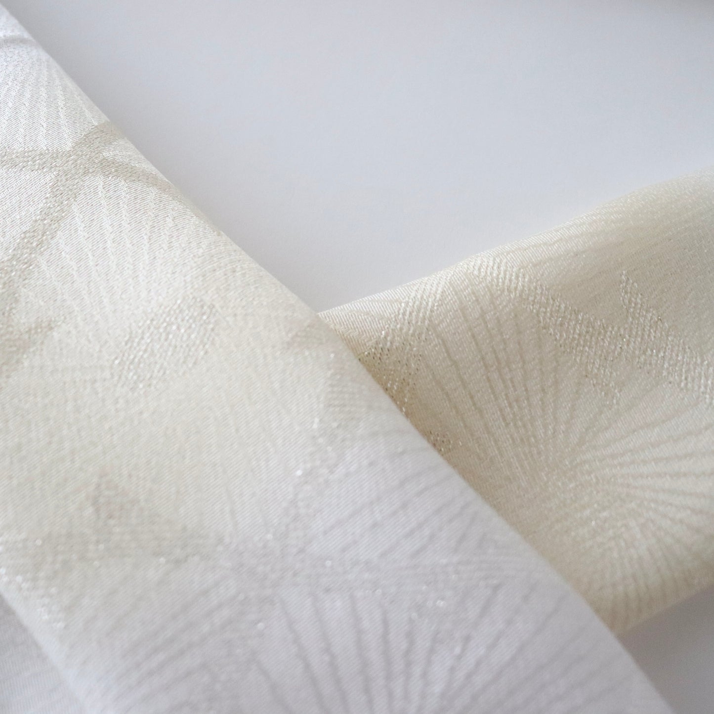 帯揚げ「銀通し花菱 / lt.y」和小物さくら