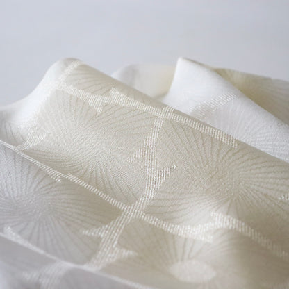 帯揚げ「銀通し花菱 / lt.y」和小物さくら