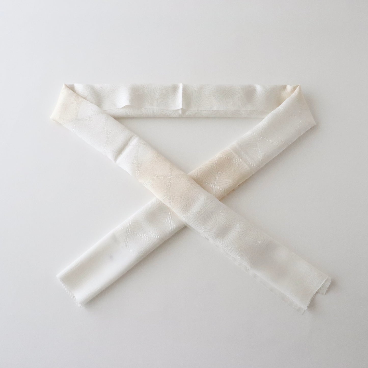 帯揚げ「銀通し花菱 / lt.be」和小物さくら