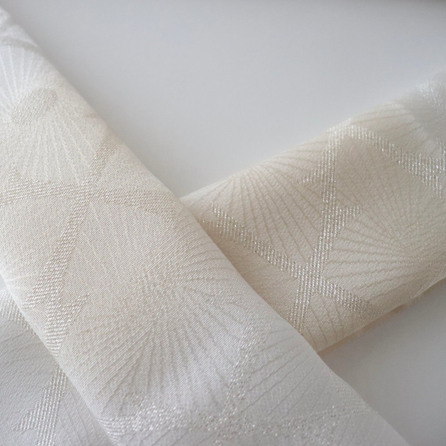 帯揚げ「銀通し花菱 / lt.be」和小物さくら