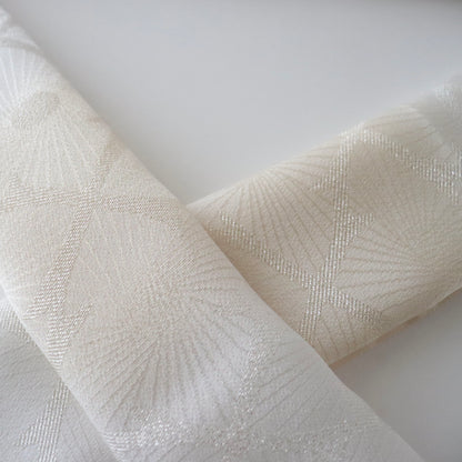 帯揚げ「銀通し花菱 / lt.be」和小物さくら