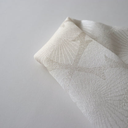 帯揚げ「銀通し花菱 / lt.be」和小物さくら