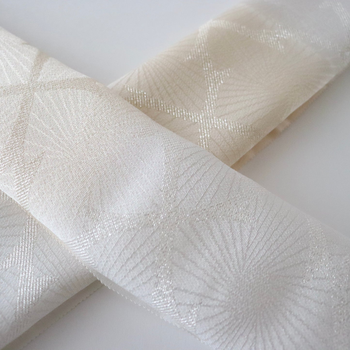 帯揚げ「銀通し花菱 / lt.be」和小物さくら