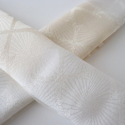 帯揚げ「銀通し花菱 / lt.be」和小物さくら