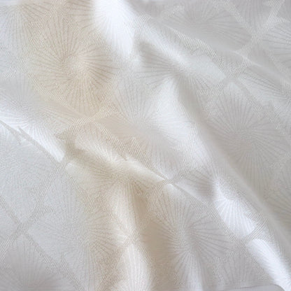 帯揚げ「銀通し花菱 / lt.be」和小物さくら