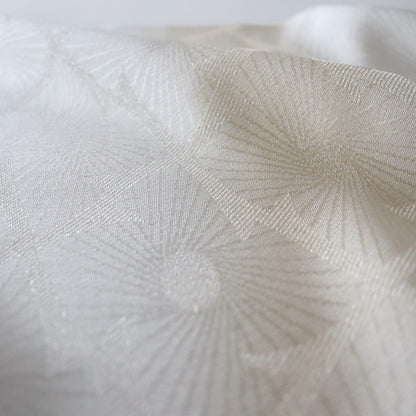 帯揚げ「銀通し花菱 / lt.be」和小物さくら