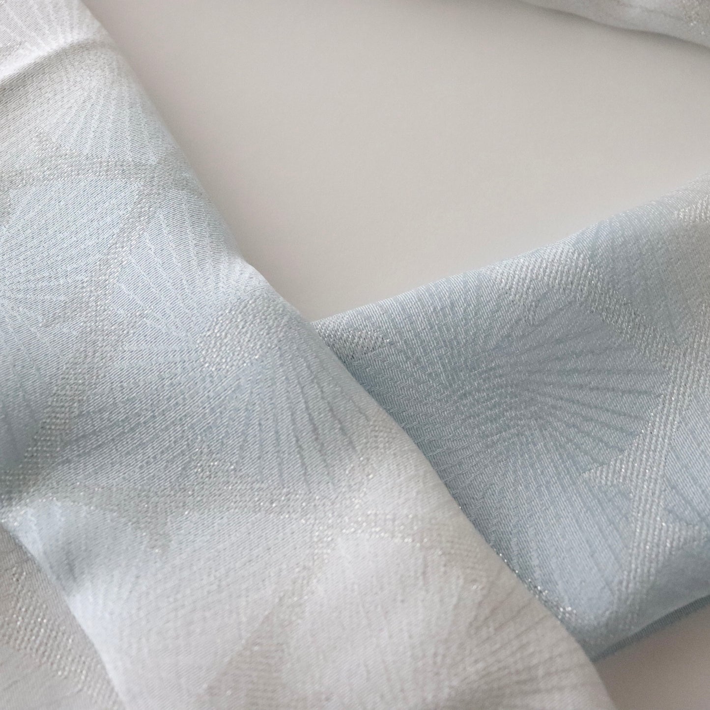 帯揚げ「銀通し花菱 / lt.bl」和小物さくら