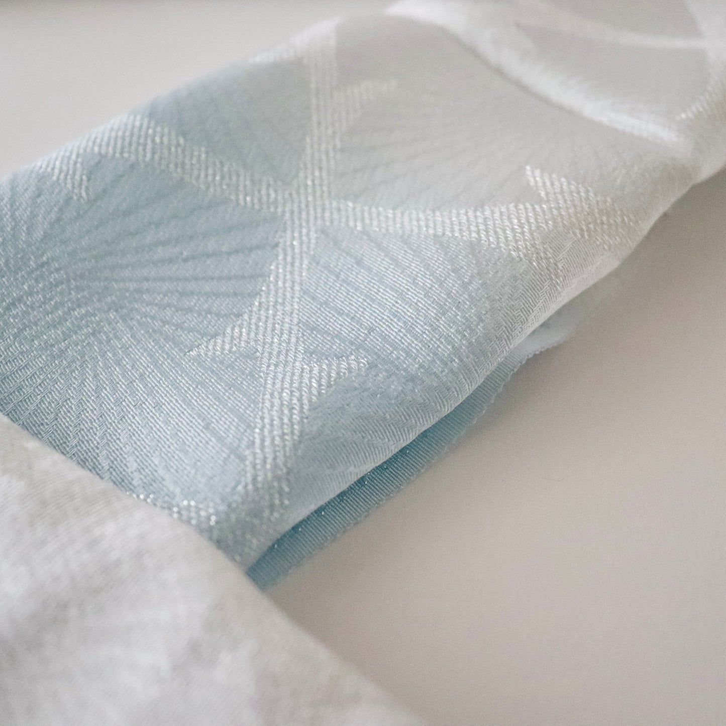 帯揚げ「銀通し花菱 / lt.bl」和小物さくら