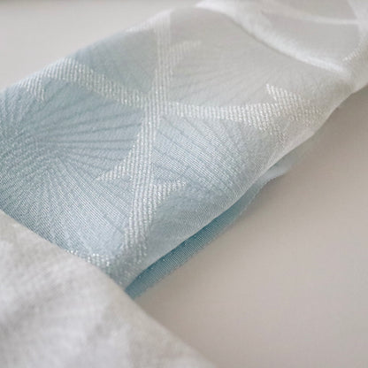 帯揚げ「銀通し花菱 / lt.bl」和小物さくら