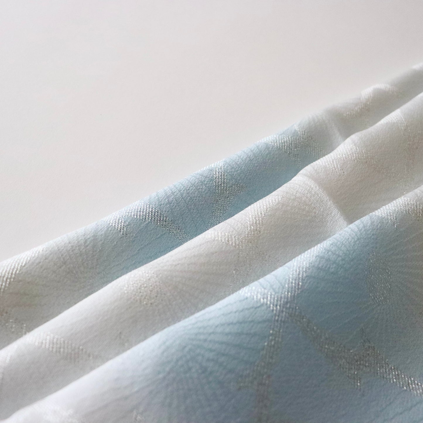 帯揚げ「銀通し花菱 / lt.bl」和小物さくら