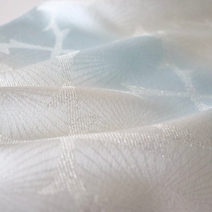 帯揚げ「銀通し花菱 / lt.bl」和小物さくら