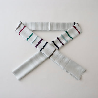 帯揚げ「臈纈横段 / lt.g」和小物さくら