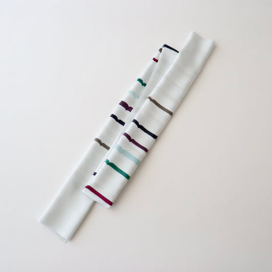 帯揚げ「臈纈横段 / lt.g」和小物さくら