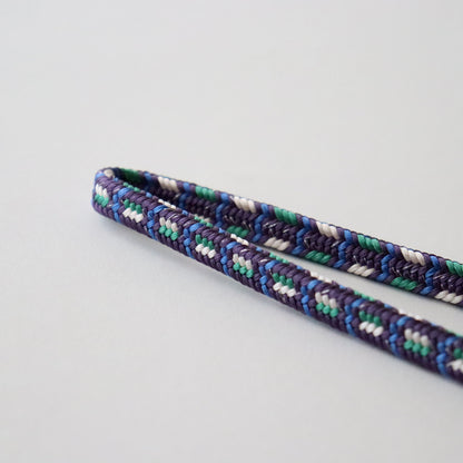 帯締め「丸台御岳亀甲柄 - blu」和小物さくら