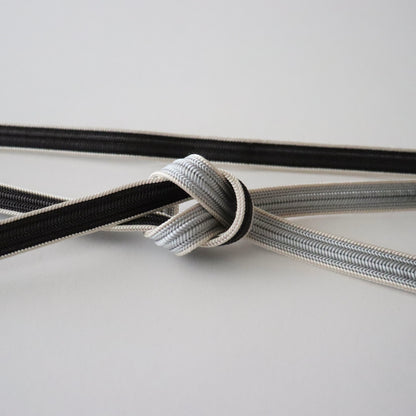 帯締め「綾竹双葉手先暈し - gry」和小物さくら