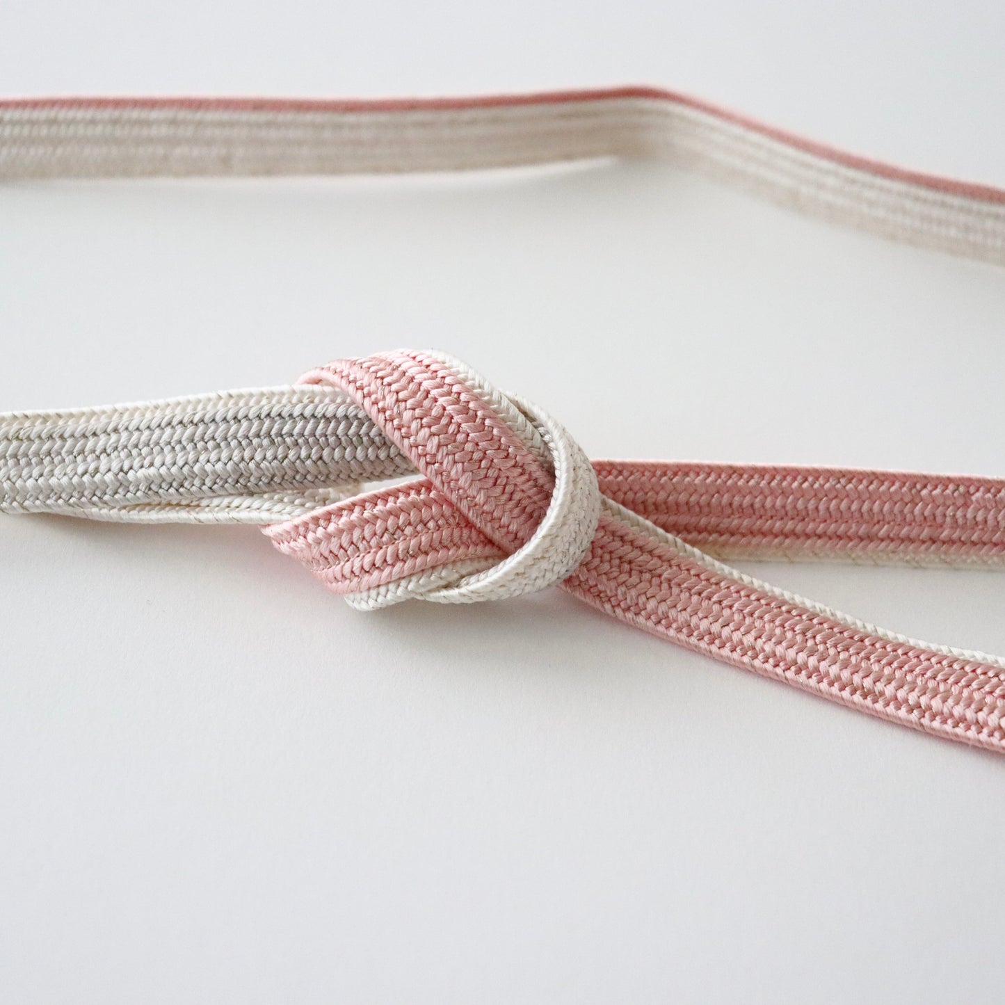 帯締め「高麗片耳ずらし - pnk」和小物さくら