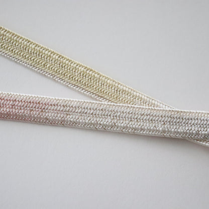 帯締め「高麗片耳ずらし - pnk」和小物さくら