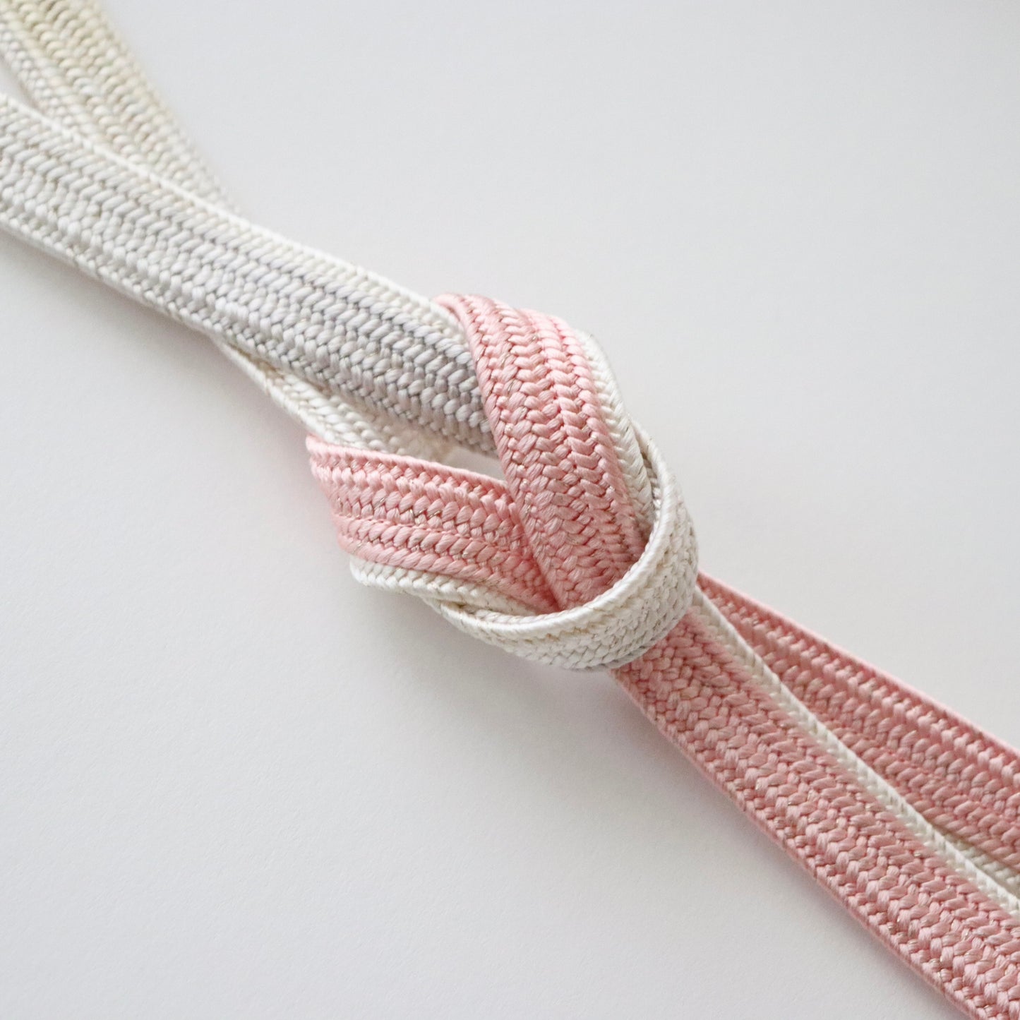 帯締め「高麗片耳ずらし - pnk」和小物さくら