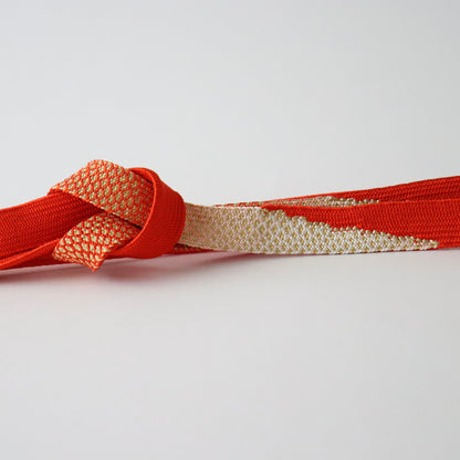 帯締め「高麗網目暈し - p rd」和小物さくら