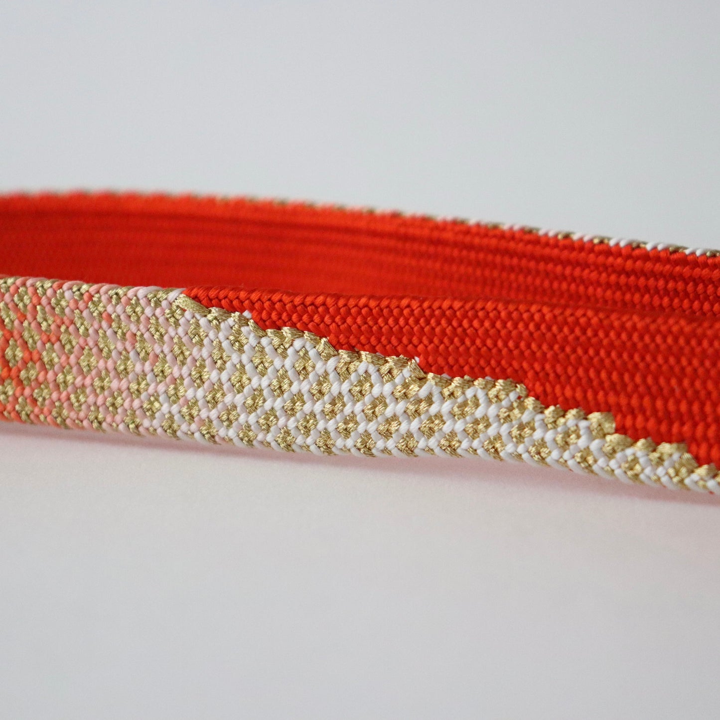 帯締め「高麗網目暈し - p rd」和小物さくら