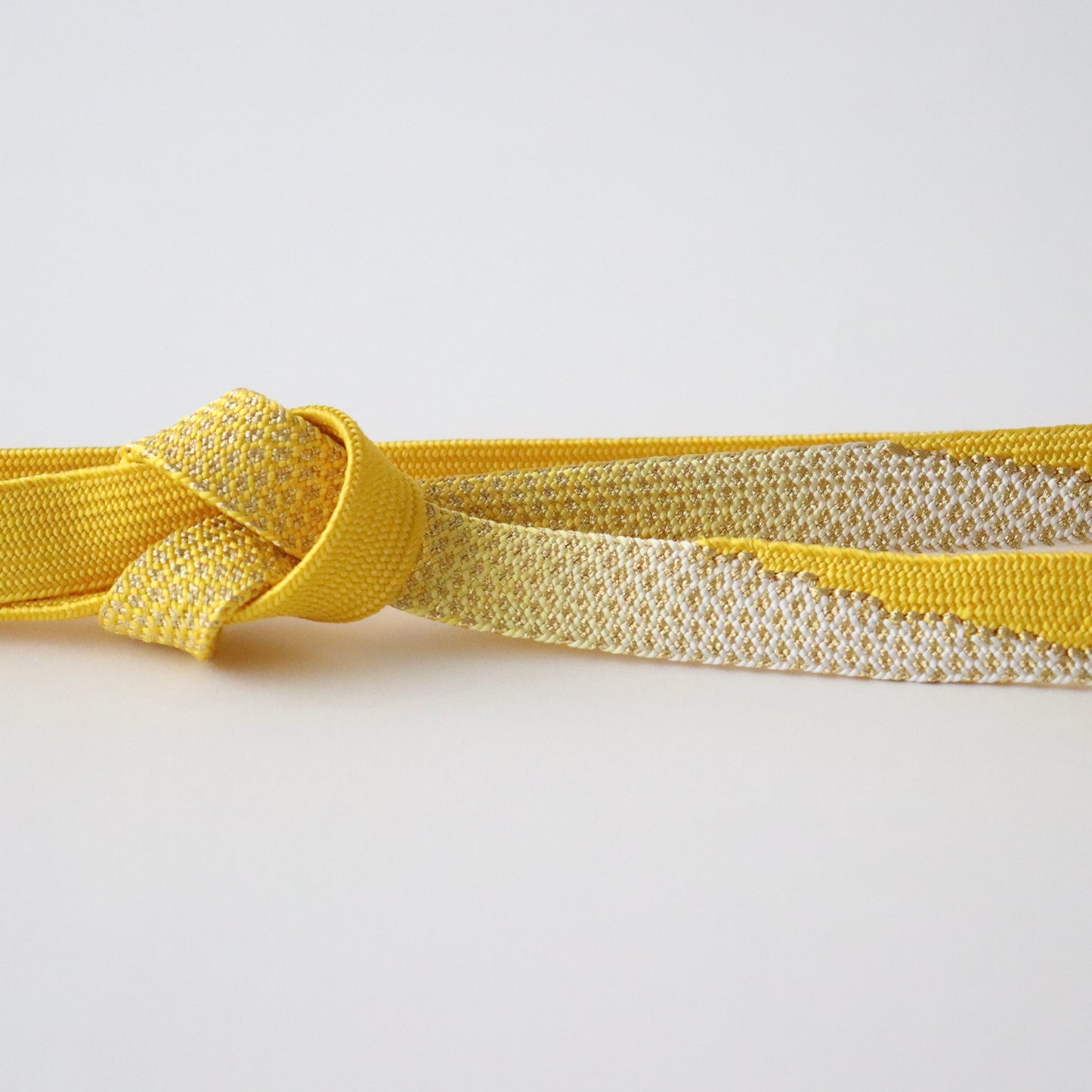 帯締め「高麗網目暈し - yel」和小物さくら