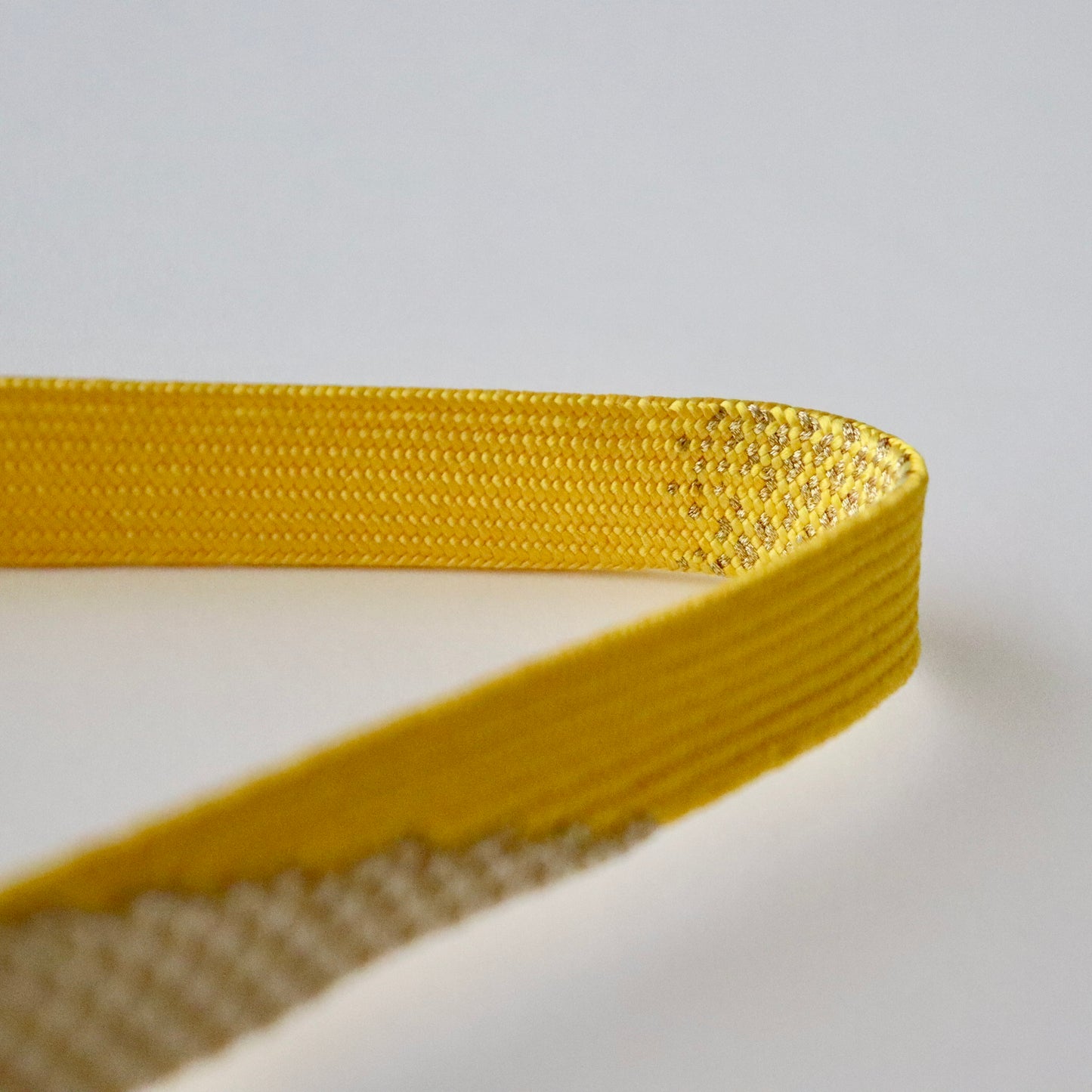 帯締め「高麗網目暈し - yel」和小物さくら