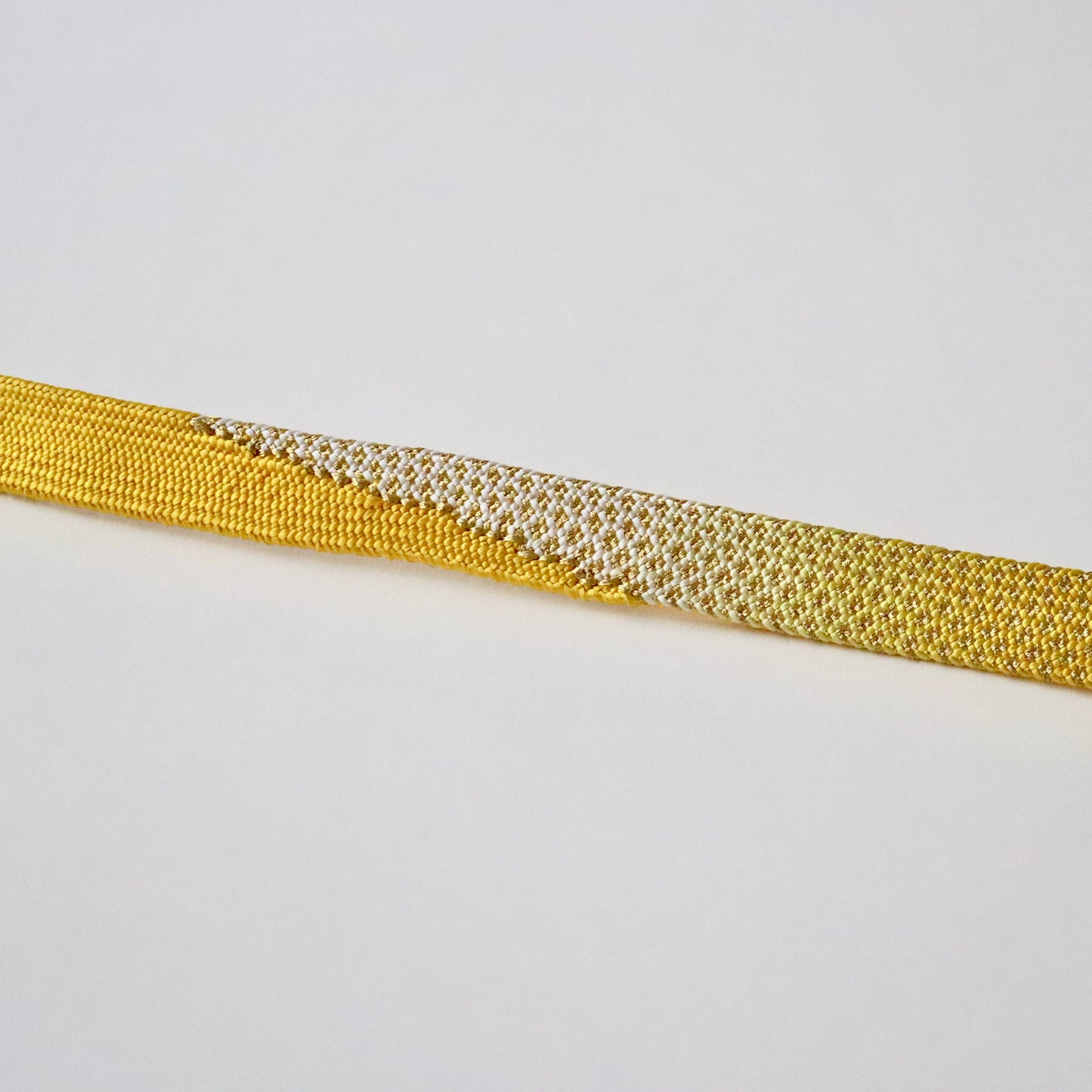 帯締め「高麗網目暈し - yel」和小物さくら