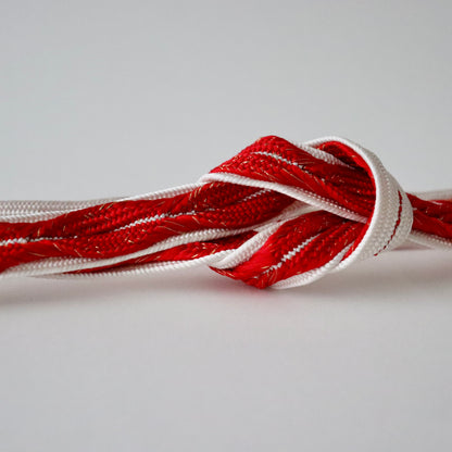 帯締め「高麗浮木の葉- wht.rd」和小物さくら