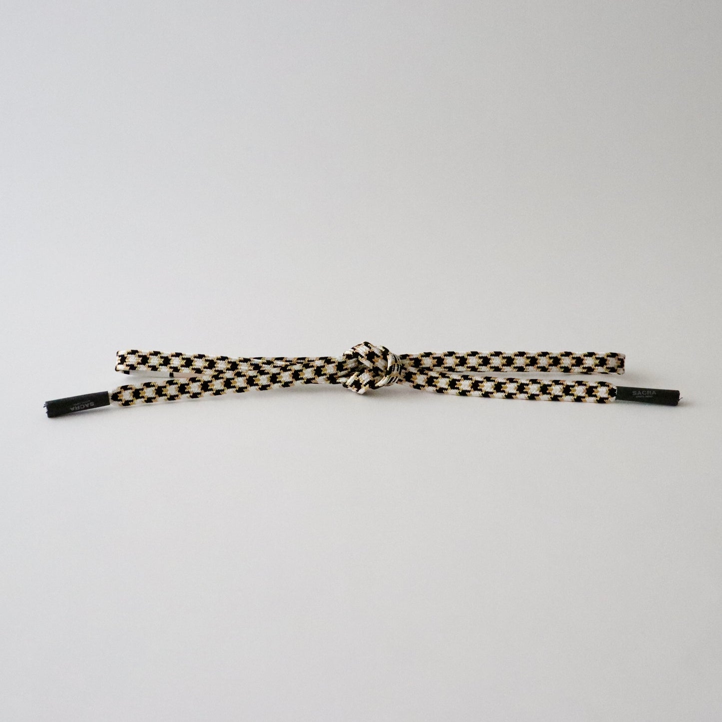 帯締め「貝ノ口変わり亀甲 - blk」和小物さくら