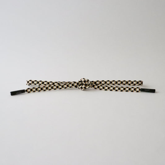 帯締め「貝ノ口変わり亀甲 - blk」和小物さくら