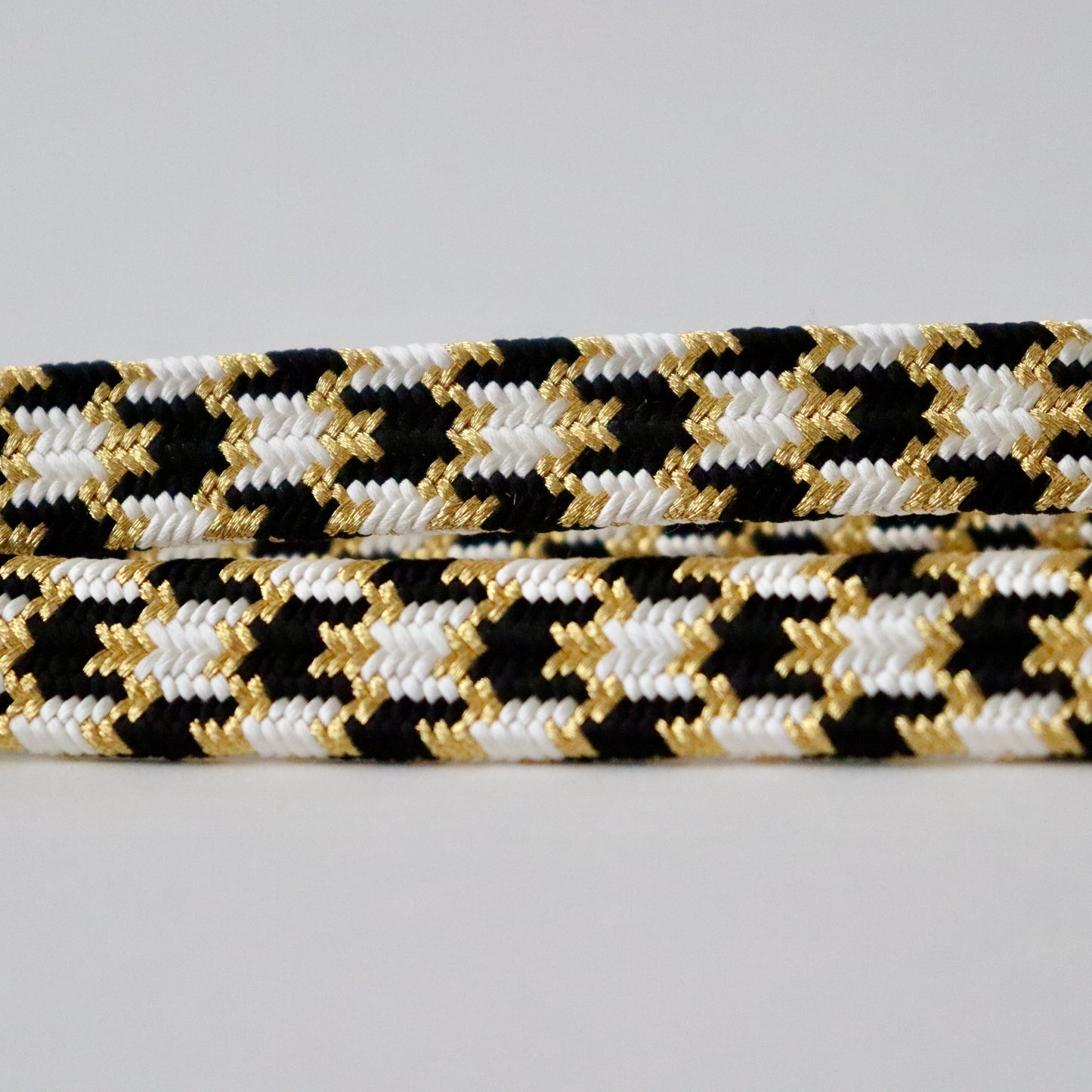 帯締め「貝ノ口変わり亀甲 - blk」和小物さくら